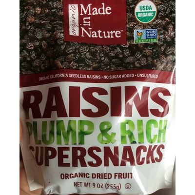 Organic Raisins