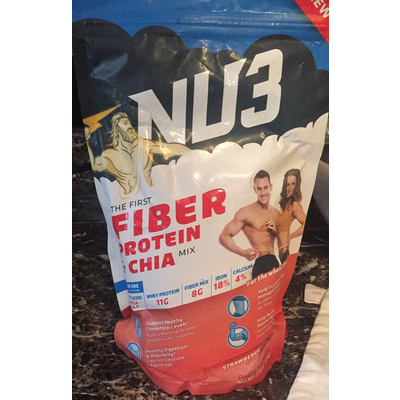 Fiber Protein & Chia Mix, Strawberry