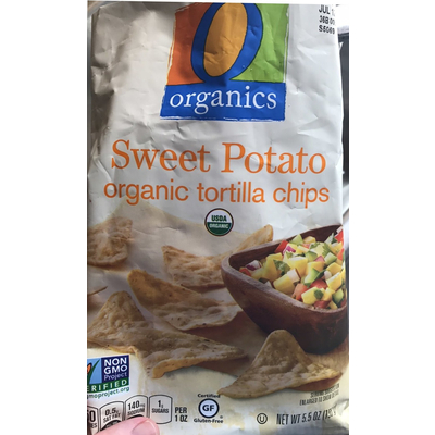 Sweet Potato Organic Tortilla Chips