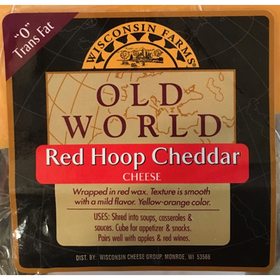 Red Hoop Cheddar Cheese