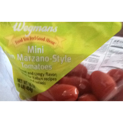 Mini Tomatoes, San Marzano-Style
