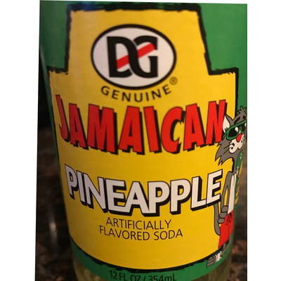 Jamaican Pineapple Flavored Soda