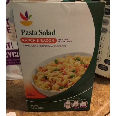 Pasta Salad, Ranch & Bacon