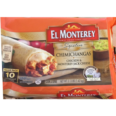 Chimichangas, Chicken & Monterey Jack Cheese