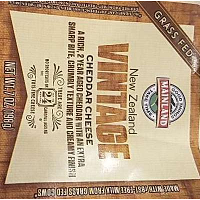 New Zealand Vintage Cheddar Cheese