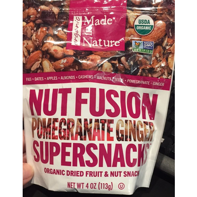Nut Fusion Supersnack, Pomegranate Ginger