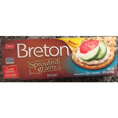 Breton Sprouted Grains Crackers