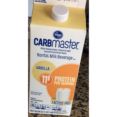 Carbmaster Nonfat Milk Beverage, Vanilla