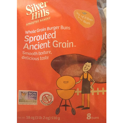 Whole Grain Burger Buns, Sprouted Ancient Grain