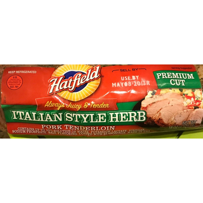 Italian Style Herb Pork Tenderloin