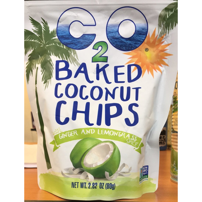 Baked Coconut Chips, Ginger and Lemongrass Spice