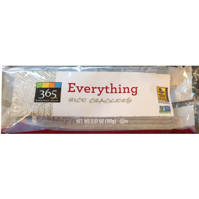 Everything Rice Crackers