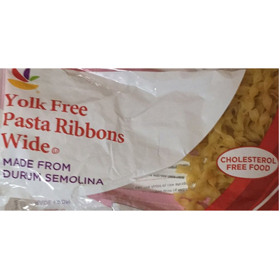 Pasta Ribbons, Wide, Yolk Free