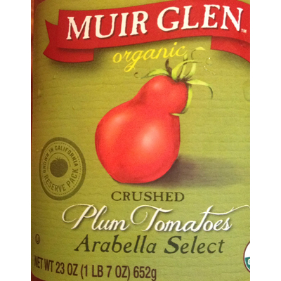 Plum Tomatoes, Crushed