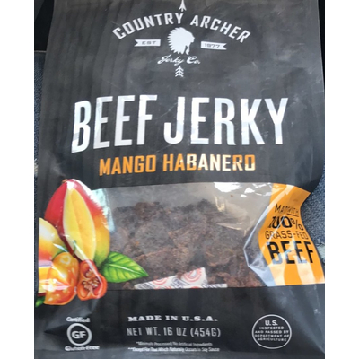 Beef Jerky, Mango Habanero