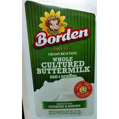 Buttermilk, Whole Cultured