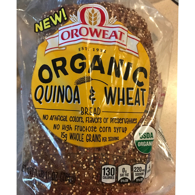 Organic Bread, Quinoa & Wheat