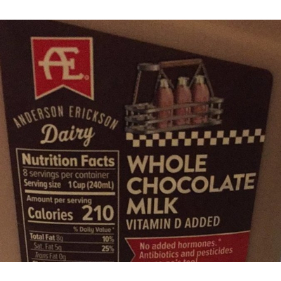 Whole Chocolate Milk