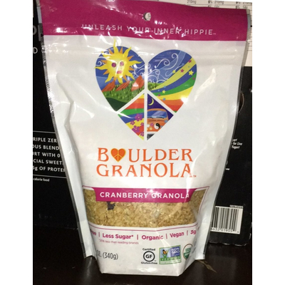 Granola, Cranberry