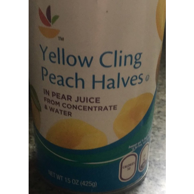 Yellow Cling Peach Halves