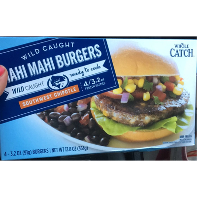 Mahi Mahi Burger, Southwest Chipotle