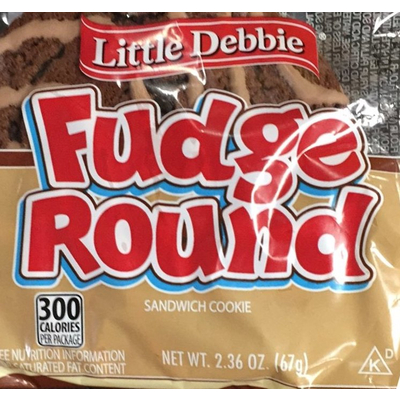 Sandwich Cookie, Fudge Round