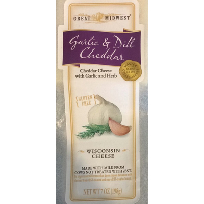 Garlic & Dill Cheddar Cheese