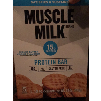 Protein Bar, Peanut Butter Cookie Flavored