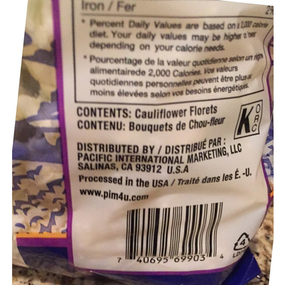 Cauliflower Florets