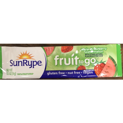 100% Fruit Strip, Strawberry Watermelon