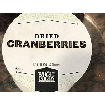 Dried Cranberries