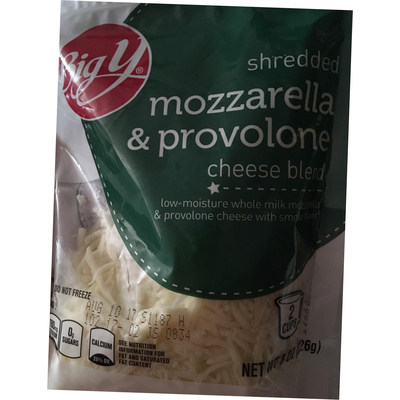 Mozzarella & Provolone Cheese Blend, Shredded