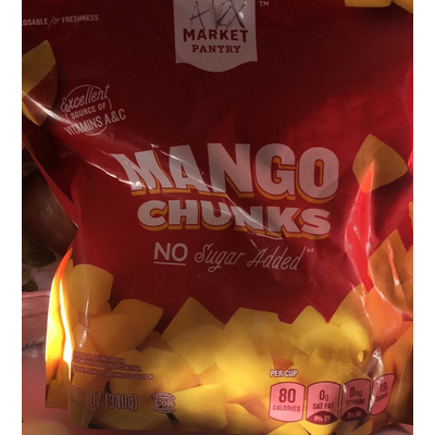 Mango Chunks, No Sugar Added