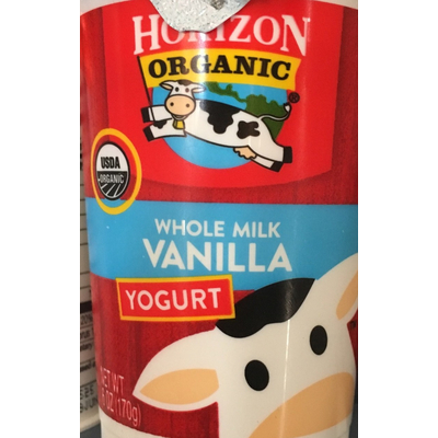 Yogurt, Whole Milk Vanilla