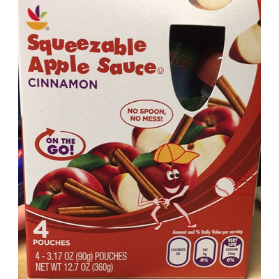 Squeezable Apple Sauce, Cinnamon