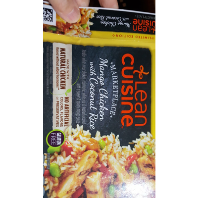 Mango Chicken, with Coconut Rice