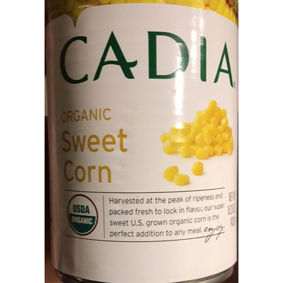 Organic Sweet Corn
