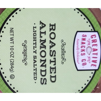 Roasted Almonds Lightly Salted
