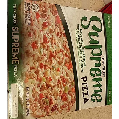 Supreme Pizza, Thin Crust