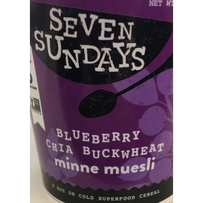 Minne Muesli, Blueberry Chia Buckwheat