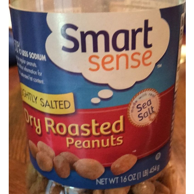 Dry Roasted Peanuts, Lightly Salted