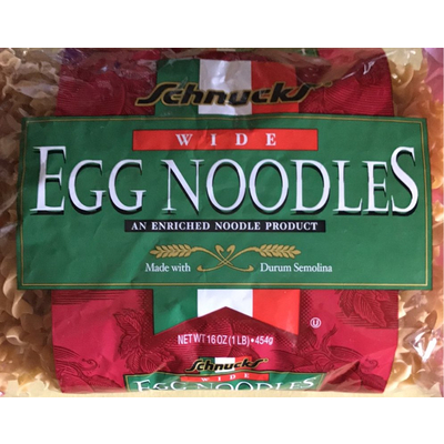 Egg Noodles, Wide