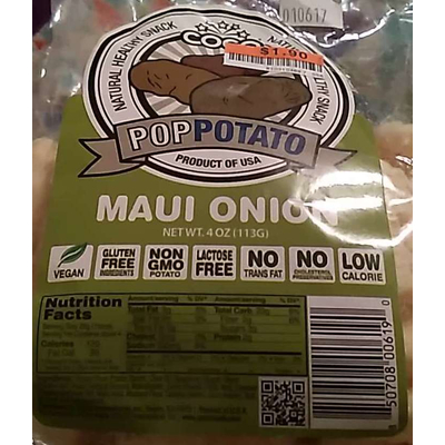 Pop Potato, Maui Onion