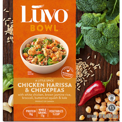 Chicken Harissa & Chickpeas Bowl, A Little Spice