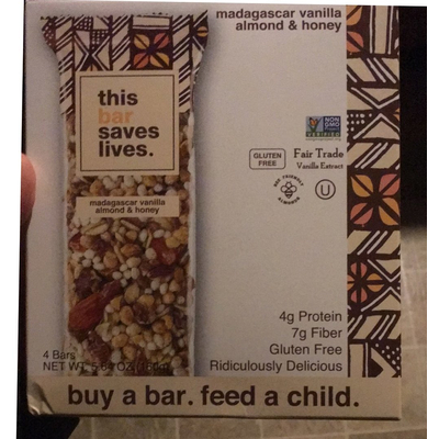 Bar, Madagascar Vanilla Almond & Honey