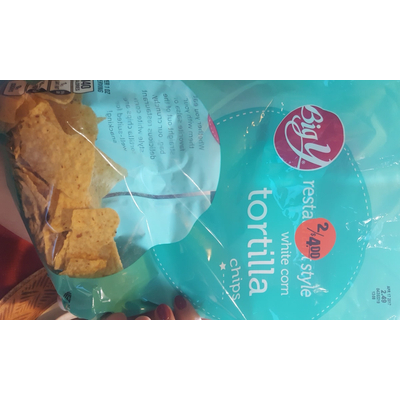 Tortilla Chips, White Corn