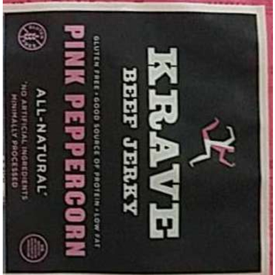 Pink Peppercorn Beef Jerky