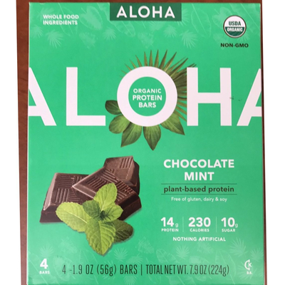 Chocolate Mint Plant Based Protein Bars