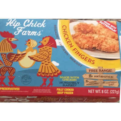 Chicken Fingers, Fully Cooked