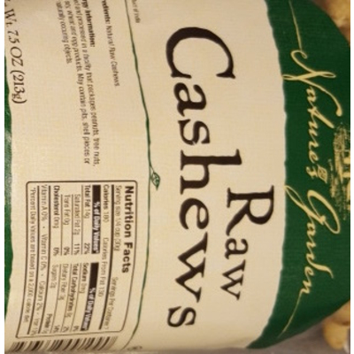 Cashews, Raw